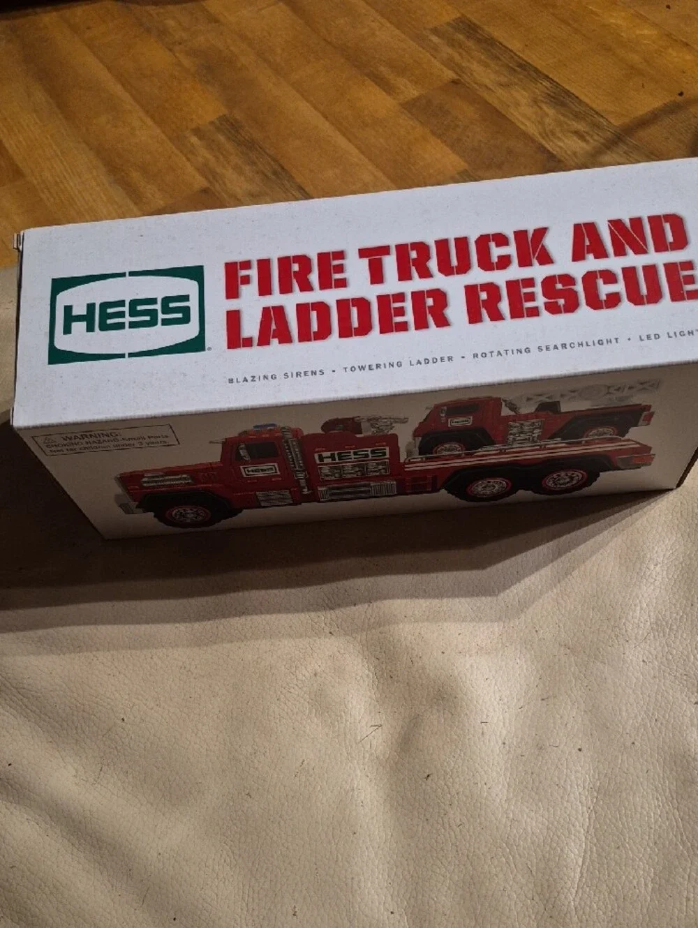 HESS Red Tow Truck Kids Toy